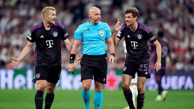 Thomas Müller levantó la voz de protesta por el grosero error arbitral en el Bernabéu. | Video: ESPN