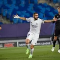 Real Madrid vs. Borussia Mönchengladbach: Karim Benzema marcó el 1-0 de cabeza