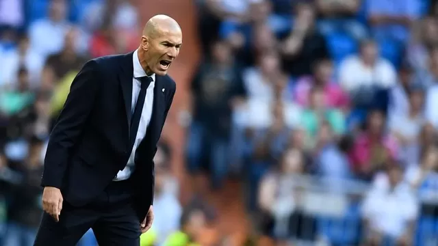 Zidane asumió la responsabilidad del empate del Real Madrid. | Foto: AFP
