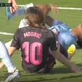 Real Madrid vs. Celta: Renato Tapia recibió una falta de Modric que se ganó la amarilla