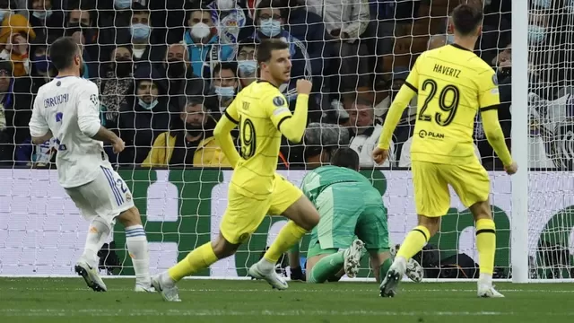 Real Madrid vs. Chelsea: Mason Mount marcó el 0-1 y silenció el Santiago Bernabéu
