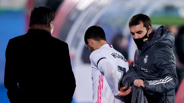 Hazard se volvió a lesionar | Foto: AFP.
