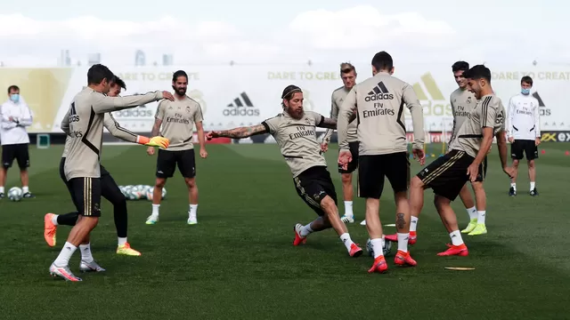 El Real Madrid realizó este sábado su último entrenamiento. | Foto/Video: @realmadrid