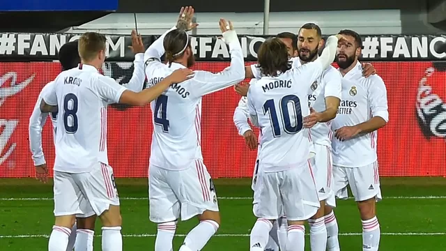 Real Madrid sigue celebrando en LaLiga | Foto: AFP.