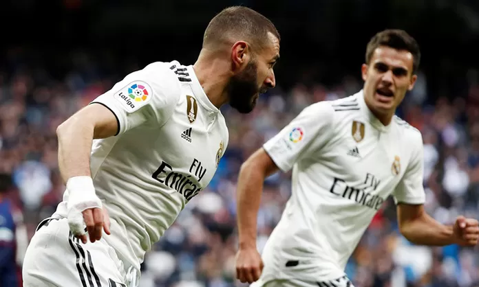 Con dos goles de Benzema, Real Madrid le dio vuelta y venció 2-1 al ...