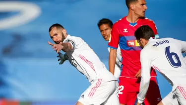 El delantero francés fue el salvador del Real Madrid que volteó el resultado  | Video: DirecTV Sports.