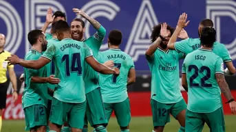 Real Madrid venció 1-0 al Espanyol y tomó la punta de LaLiga en solitario