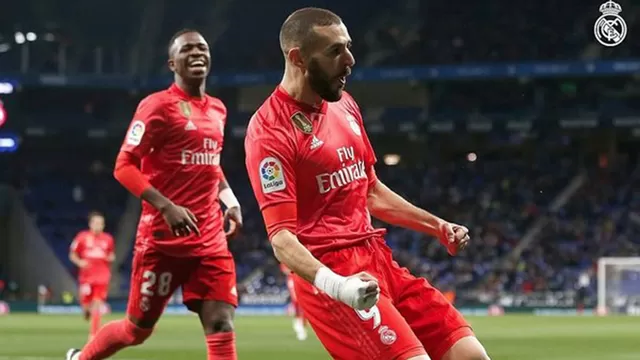 Real Madrid venció 4-2 al Espanyol y recuperó el tercer lugar de La Liga Santander 2018/19