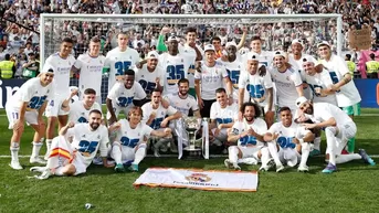 Real Madrid goleó 4-0 al Espanyol y se consagró campeón de España