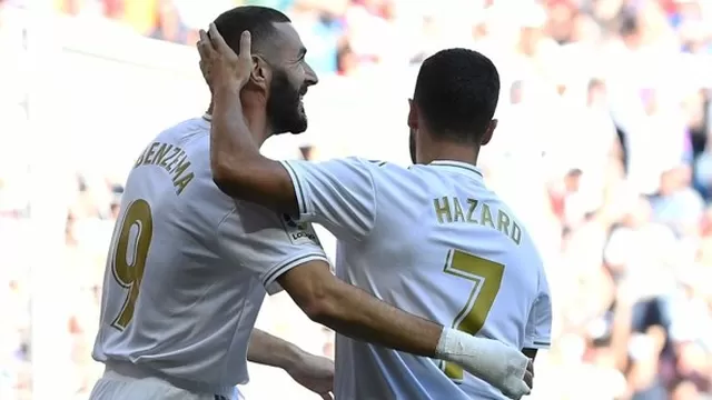 Benzema marcó al minuto de juego | Foto: AFP.