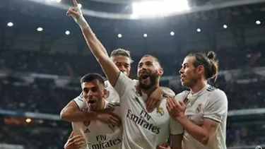 Benzema, el h&amp;eacute;roe del Real Madrid. | Foto: EFE