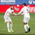 Real Madrid venció 2-1 al Huesca por LaLiga española