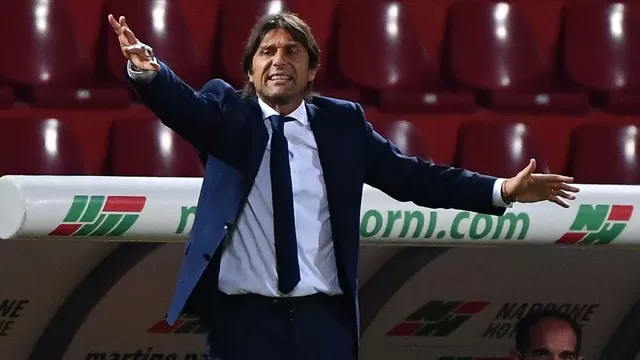 Antonio Conte, entrenador italiano de 51 años. | Foto: AFP