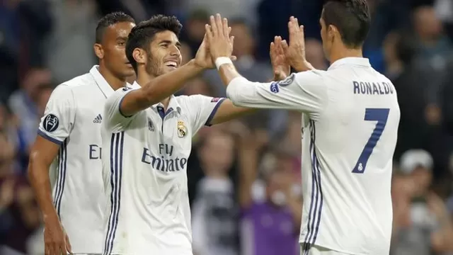 Real Madrid goleó 5-1 al Legia por el Grupo F de la Champions League