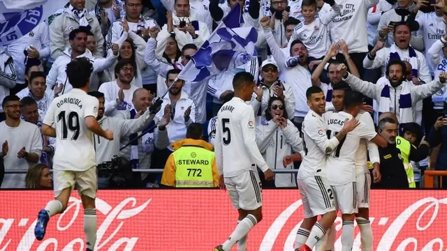 Karim Benzema y Gareth Bale anotaron los goles del Real Madrid. | Foto: AFP