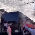 Real Madrid vs. Liverpool: Apedrean el autobús del equipo español a su llegada a Anfield