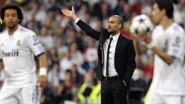 Guardiola regresa al Santiago Bernabéu. | Foto: AFP