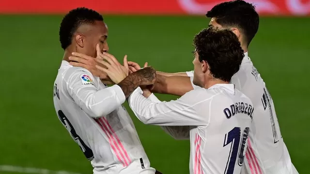 Real Madrid vs. Osasuna: Éder Militao marcó el 1-0 de cabeza en el Alfredo Di Stéfano