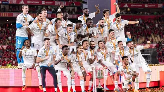 Real Madrid venció 2-1 al Osasuna y conquistó la Copa del Rey