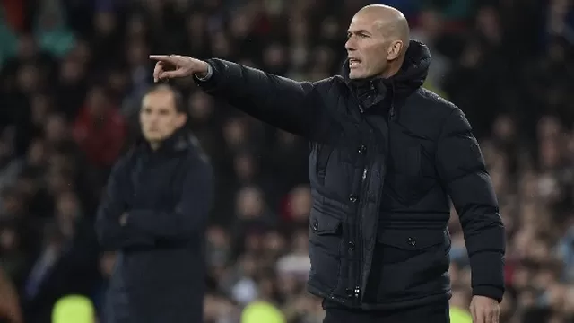 Zidane destacó el esfuerzo de sus dirigidos.| Foto: AFP