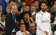 Real Madrid vs. PSG: Zidane sorprende con Isco como titular - Noticias de isco
