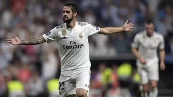 Real Madrid vs. Roma: Isco abrió el marcador con golazo de tiro libre