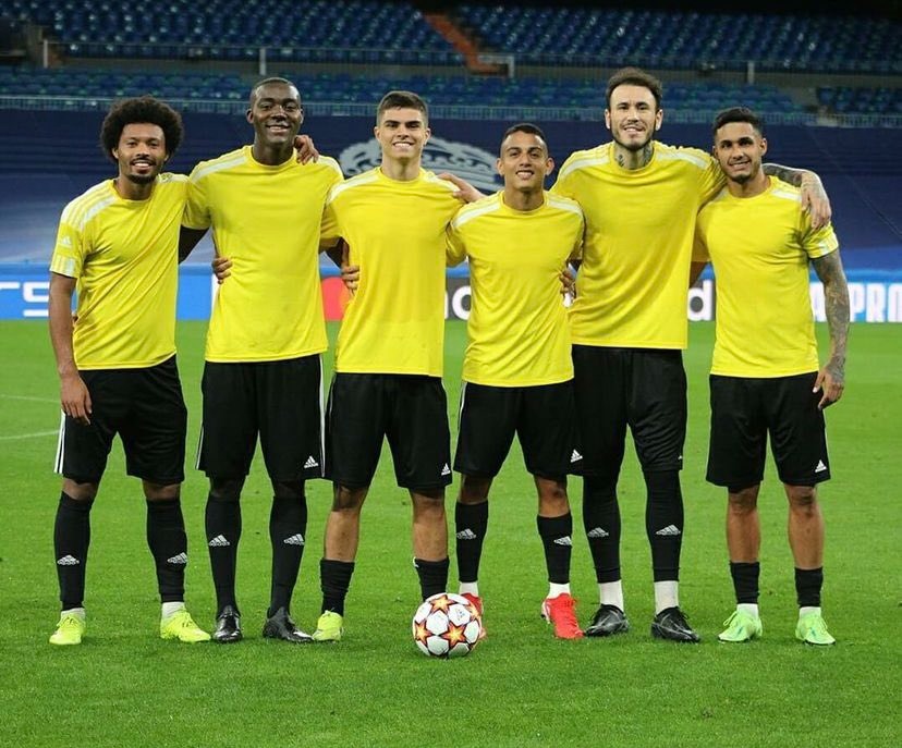 El Sheriff Tiraspol de Gustavo Dulanto reconoció el Santiago Bernabéu | Foto: Agencias.