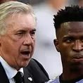 Real Madrid vs. Valencia: Vinicius Jr. fue víctima de racismo, denunció Ancelotti