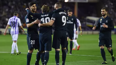 Real Madrid golea 4-1 en Valladolid para frenar su crisis | Foto: AFP.