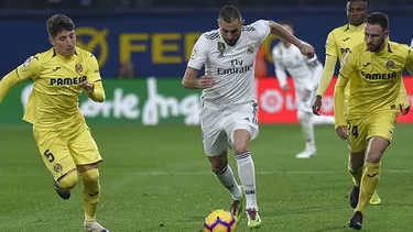 Villarreal le hizo el pasillo al Real Madrid previo al partido. Villarreal le hizo el pasillo al Real Madrid previo al partido.