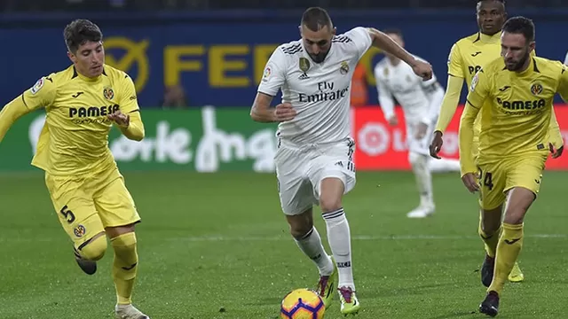 Villarreal le hizo el pasillo al Real Madrid previo al partido.