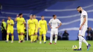 Real Madrid sufrió remontada: Perdió 3-2 ante Villarreal en el Santiago Bernabéu