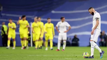 Real Madrid sufrió remontada: Perdió 3-2 ante Villarreal en el Santiago Bernabéu