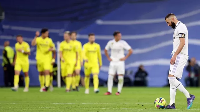 Real Madrid 2-3 Villarreal. | Foto: AFP/Video: ESPN