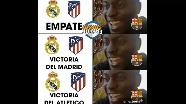 Real Madrid y Atlético empataron 1-1 y generaron estos memes-foto-1