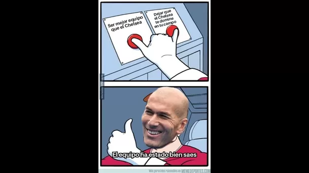 Los memes que dejó el empate 1-1 entre Real Madrid y Chelsea por Champions.