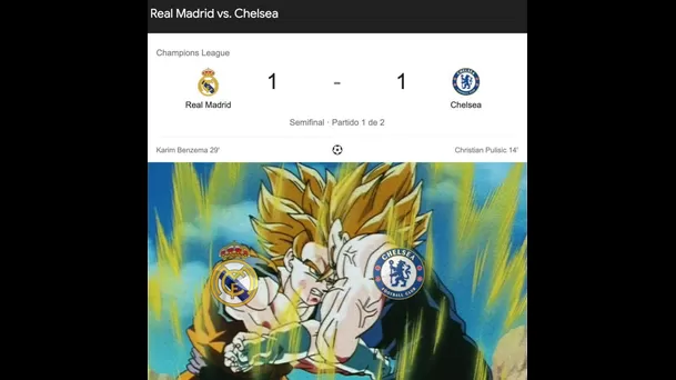 Los memes que dejó el empate 1-1 entre Real Madrid y Chelsea por Champions.