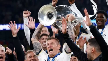 Toni Kroos se despide de Real Madrid con una nueva Champions League / Foto: Twitter Real Madrid