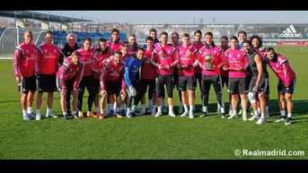 Real Madrid y las fotos del festejo por el Balón de Oro de Cristiano