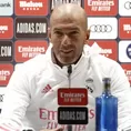 Zidane al ser consultado sobre la Superliga Europea: &quot;Mi opinión no importa&quot;