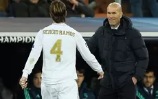 Real Madrid: Zinedine Zidane le envió un emotivo mensaje a Sergio Ramos - Noticias de zinedine zidane