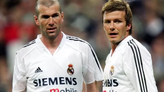 Real Madrid: Zinedine Zidane y la emotiva felicitación de David Beckham-foto-1