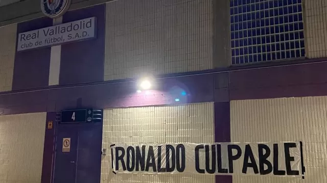 Real Valladolid descendió en España: Hinchas criticaron a Ronaldo y pidieron que dé la cara