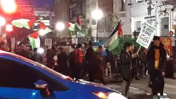 Realizan protesta en la AFA para que Argentina no juegue amistoso ante Israel