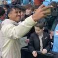 Renato Tapia es aclamado por la hinchada de Celta de Vigo