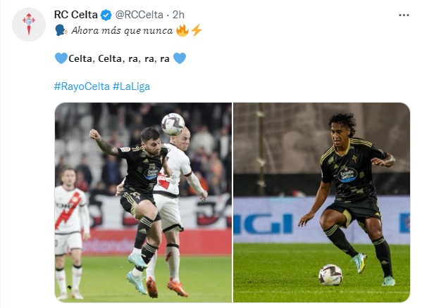 Twitter: Celta de Vigo