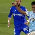 Con Renato Tapia: Celta de Vigo empató 1-1 en su visita al Getafe por LaLiga Santander