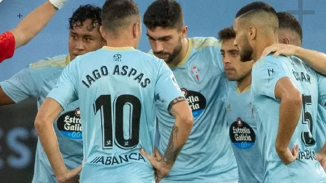 Con Renato Tapia, Celta de Vigo goleó 3-0 al Cádiz por LaLiga española