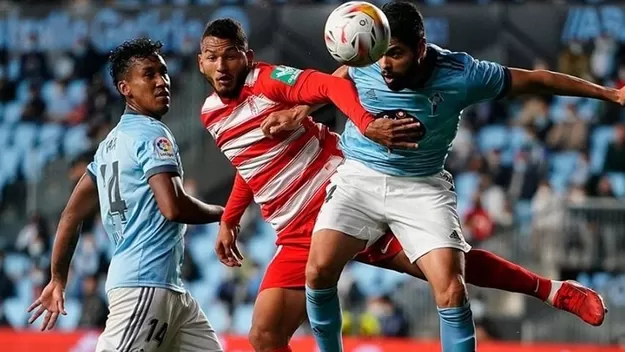 Con Tapia, Celta de Vigo venció 1-0 al Granada por LaLiga española