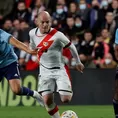 Renato Tapia disputó el partido en el empate del Celta de Vigo ante Rayo Vallecano